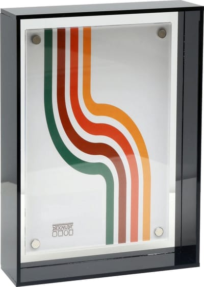 Deknudt Frames fotolijst S58SL2 - transparant zwart - kunststof - 10x15 cm