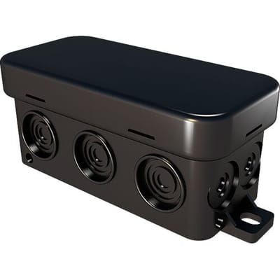 JSL kabeldoos IP54 89x43x37 Zwart