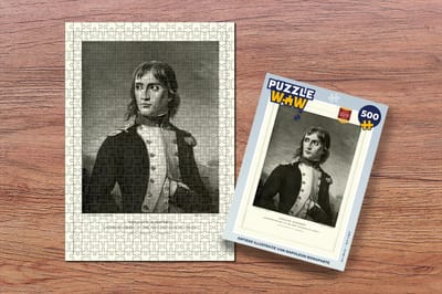 Puzzel Antieke illustratie van Napoleon Bonaparte - Legpuzzel - Puzzel 500 stukjes