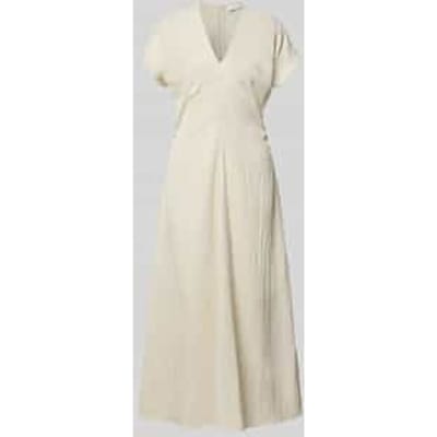 regular fit maxi-jurk van lyocellmix met viscose