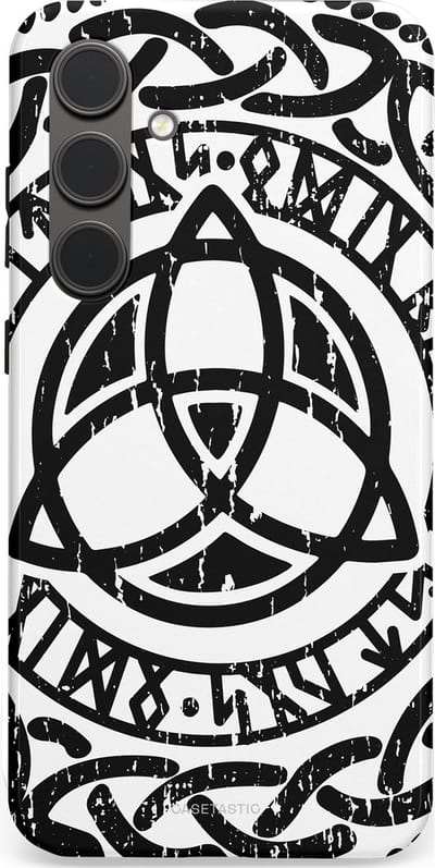 Casetastic Hoesje Geschikt voor Samsung S24 Plus - Stijlvolle Beschermende Duo-layer Case - Valhalla eer