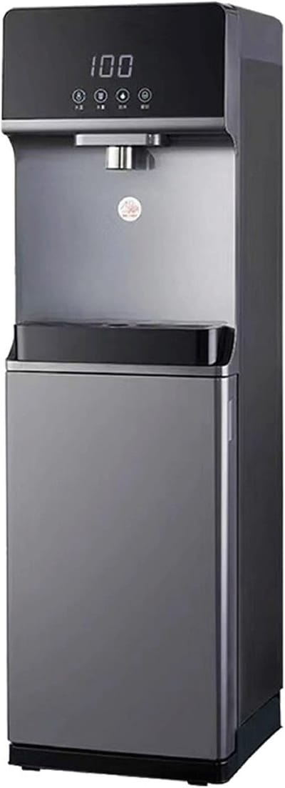 Waterdispenser Bodemvulling - Warm Koud Water - Direct Drinken - Intelligent Kinderslot - 31x33x102cm - Grijs