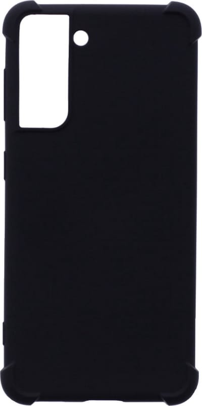 LuxeBass Hoesje geschikt voor Samsung Galaxy S21 - Anti Shock - Zwart