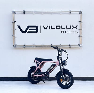 Vilolux Fatbike electrisch - Fatbike C80 Mini - ROZE- Legaal - Rijklaar geleverd - 16 inch - Niet opvoerbare fatbikes - 2 Jaar garantie - Hydraulische remmen - Alarm