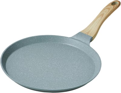 Koekenpan - Omeletpan Wok - Ontbijt Bakken - Anti-aanbaklaag - 38x20x3cm - Zoals getoond