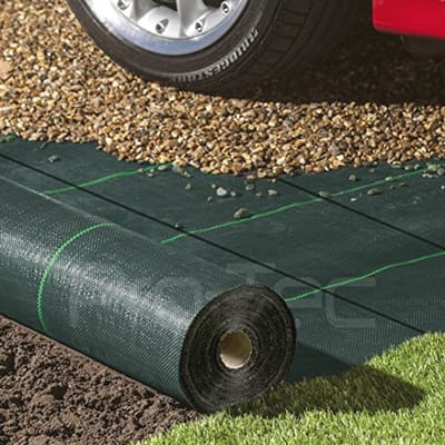 Commerciële Grade Heavy Duty Onkruidbestrijdingsmembraan - Groene Bodembedekker voor Tuin en Landschap