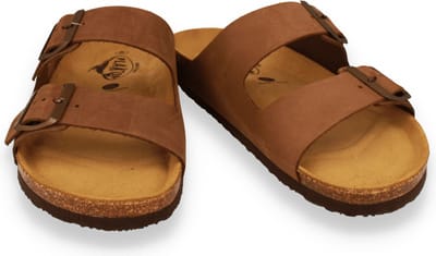 Plakton Heren Slipper Barna | Bruin | Maat: 42