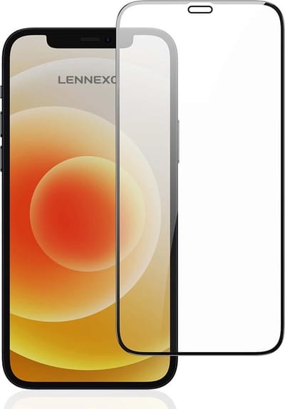 Full Cover Screenprotector Geschikt Voor iPhone 12 Mini - Volledige Beschermglas - PREMIUM Tempered Glass - 1 stuk