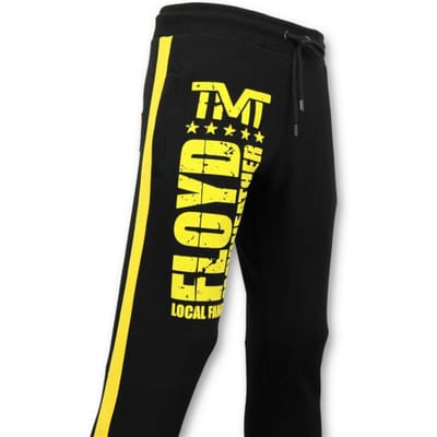 Exclusieve Trainingsbroek Heren - Floyd Mayweather Sweatpants - Zwart