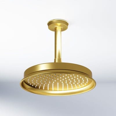 Steinberg series 350 overhead shower set Ø 22.5 cm incl. shower arm ceiling mounting 350 1580 BG