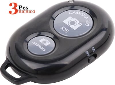 3x Bluetooth Remote Shutter, Afstandsbediening - Bluetooth – smartphone Afstandsbediening – HiCHiCO