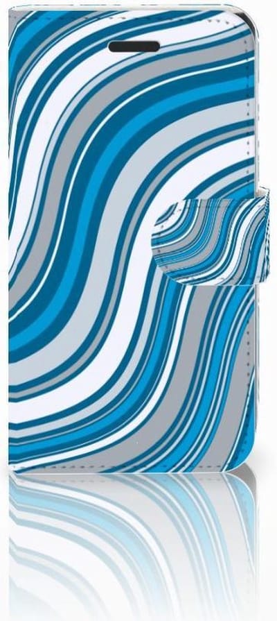 Samsung Galaxy Xcover 3 | Xcover 3 VE Telefoon Hoesje Waves Blue