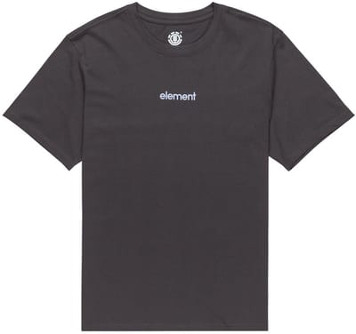 Element Simple Logo T-shirt Met Korte Mouwen Zwart S Man