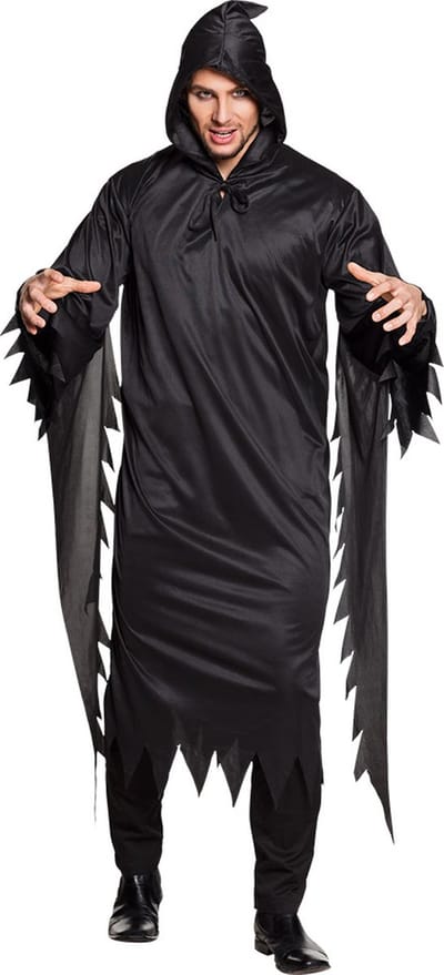 Boland - Kostuum Screaming Harry (M/L) - Volwassenen - Magere Hein - Halloween verkleedkleding - Horror - Reaper