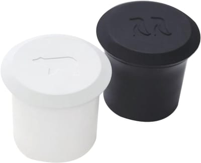 VHV - IJsbalvorm - siliconen pinguïnvorm 2 stuks - voor koelen en bewaren - voor whisky, cocktails, koffie en drankjes