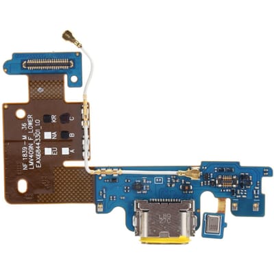 USB-oplaadpoort Dock Connector Flexkabel voor LG V40 ThinQ V400N V405TAB V405UA V409N brown