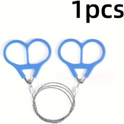 Scie à fil d'extérieur multi-combinaisons, Scie à fil portable ultra-fine faite à la main en acier inoxydable
