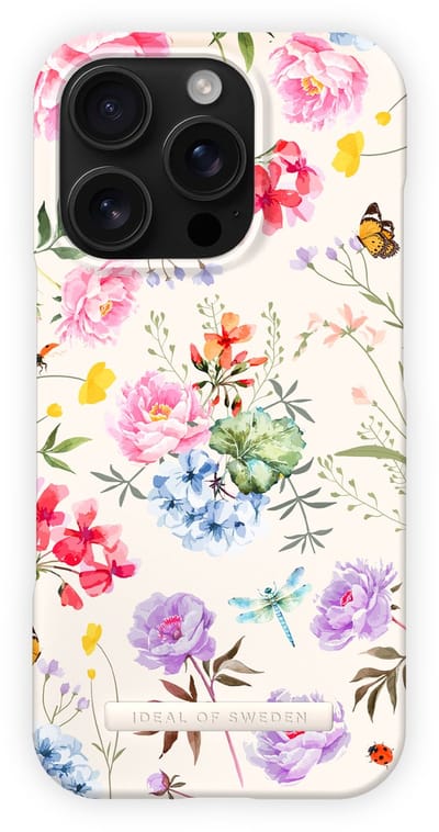 iDeal of Sweden Printed Case geschikt voor iPhone 17 Pro Max Forever Flower