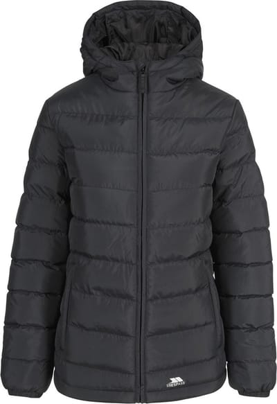 Trespass damesjas Elegant - Gevoerde damesjas, zwart