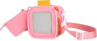 Audiospelerhoes Kaartlezer - Beschermhoes Kinderen - Muziek Luisteren Onderweg - Met Verstelbare Schouderband - 12 x 12 x 6 cm