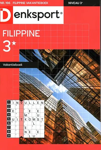 Denksport Filippine Vakantieboek - 3* 166 2026