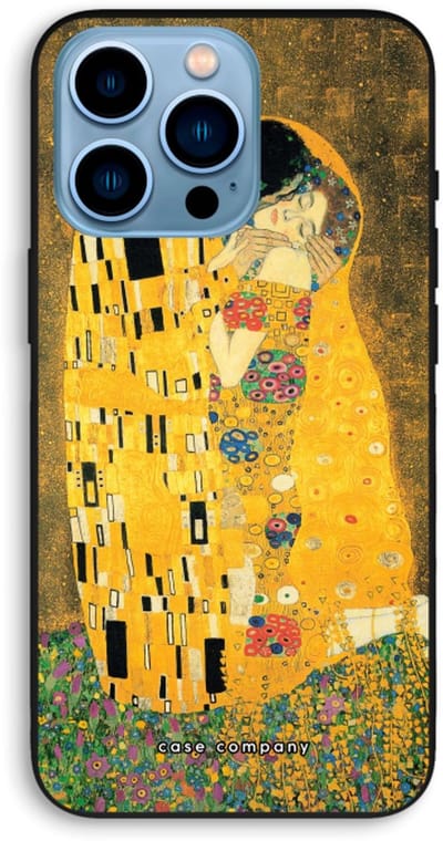 Case Company® - Hoesje geschikt voor iPhone 13 Pro Max hoesje - Der Kuss - Biologisch Afbreekbaar Telefoonhoesje - Bescherming alle Kanten en Schermrand