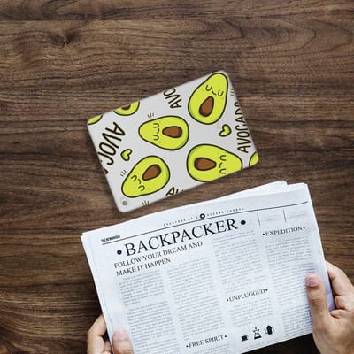 Back Cover voor Apple iPad Mini 4 | Mini 5 (2019) Tablet Back Cover Avocado Singing