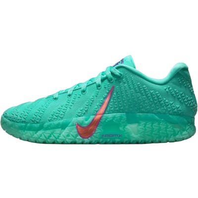 Nike Ja 3 EP Twelve Time Heren Sneakers Groen Bleached-Turquoise Veiligheidsoranje-LevendigPaars IQ6754-300 47.5 blue