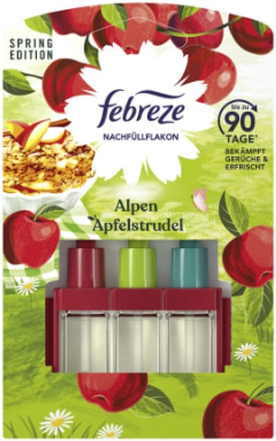 3volution Navulling - Febreze Alpen Apfelstrudel - Lente | Luchtverfrisser Lentegeur - Limited Edition