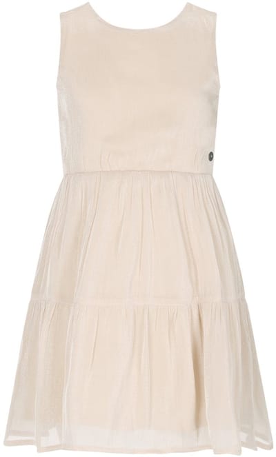 Like FLO Maddy Flo Sleeveless Dress Meisjes - Jurk - Zand - Maat 104