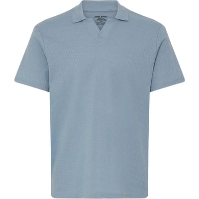 Regular fit poloshirt met structuurpatroon Model 'Heskild'