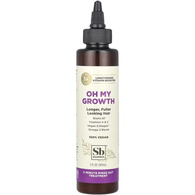 Soapbox, Oh My Growth, Booster de vitamines allongeantes, 5 fl oz (147 ml) white