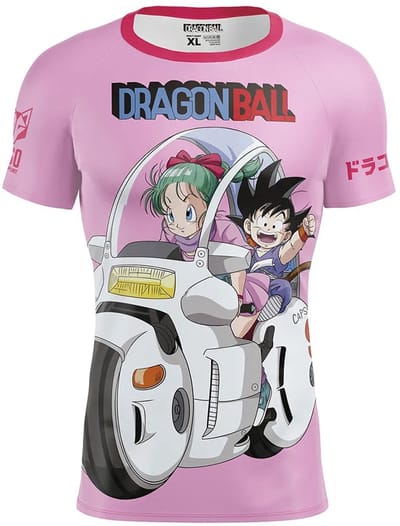 Otso Dragon Ball Bulma T-shirt Met Korte Mouwen Roze S Man