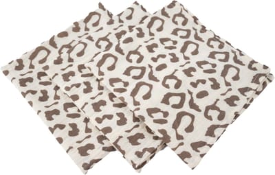 Honeybears hydrofiele doeken – 3 stuks - Inbakerdoek hydrofiel baby – Hydrofiele luierdoek – Panter – 60 X 60 CM