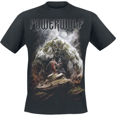Powerwolf T-shirt - Stonewolf - M tot 3XL - voor Mannen - zwart