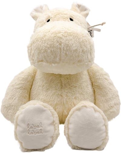 Label Label Hippo Harvey Ivory 34 cm Knuffel