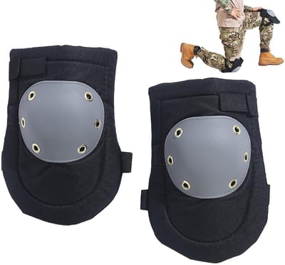 Kniebeschermers Tuinieren - Kussen Knie - Comfortabel Werken - Extra Dik Schuim - 1 Paar - Zwart