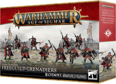 Cities of Sigmar Freeguild Grenadiers