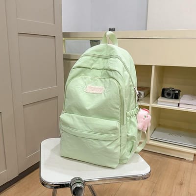 Nieuwe schooltas voor studenten Rugzak Junior High School Japans Eenvoudig Klein Fris Campus Rugzak Grote Capaciteit Casual Rugzak