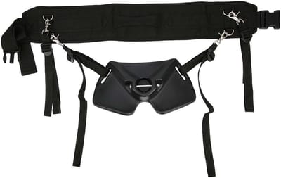 Verstelbare Visriem met Padded Leash - Stevige Heupriem voor Zoutwater Vissen en Comfortabel Gevecht