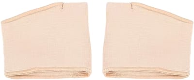 ATTREZZO® Voorvoetkussen - Softgel - dempende inlegzool voor de voorvoet - Beige - maat M (schoenmaat 40-42)