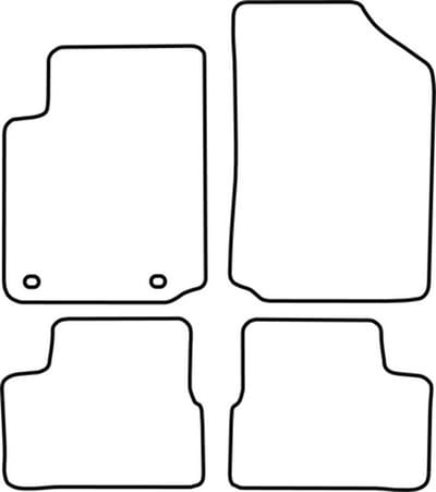 Automatten | Mattenset Citroen C3 - 2002 - 2010
