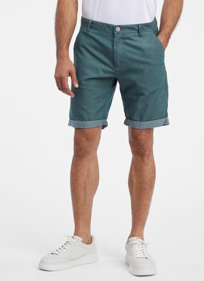 Ragwear heren short - short heren - Linny - groen - chino - maat 32