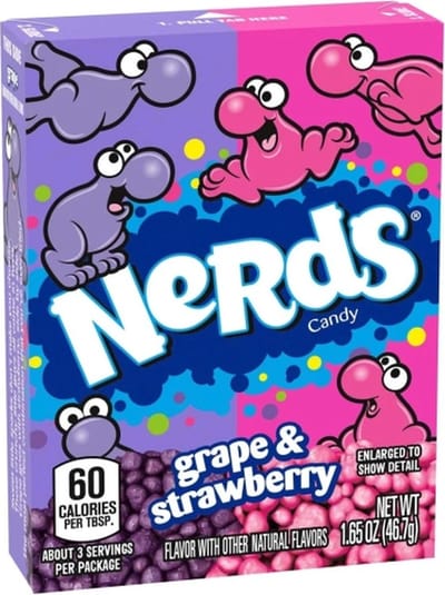 Wonka Nerds Grape & Strawberry (1.65oz/46.7g)