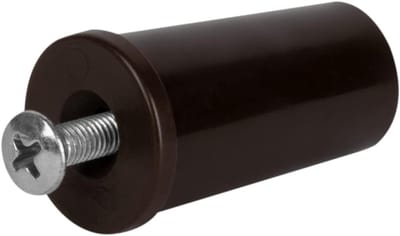 Rolluik Stopnokken - Sluitdoppen Rolluik - Rolluik Reparatie - Universeel Geschikt - 24 x 39 mm - Grijs