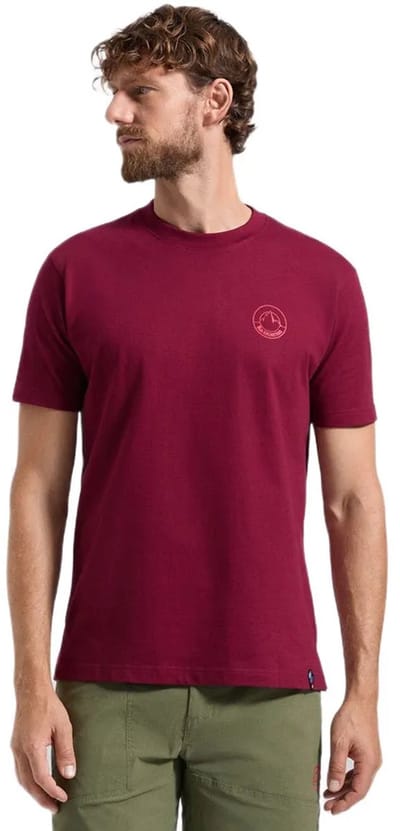 La Sportiva Circle Logo T-shirt Met Korte Mouwen Rood S Man