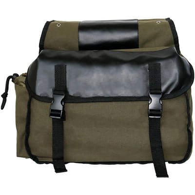 Sacoches latérales de vélo Sac de vélo de ville en toile Sacoches de selle Grande capacité Porte-bagages arrière de vélo pour l'extérieur gray
