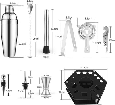 Cocktailshaker-set voor Thuisbar - Professionele Martini Shaker voor Drankjes