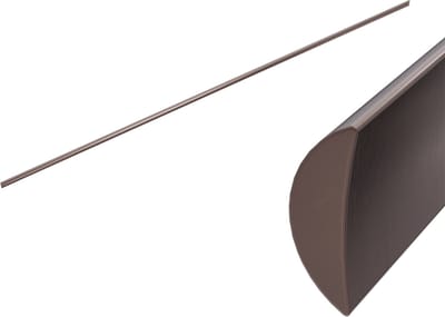 Owen & Fich Waterdichte Vloer Strip Brushed Satin Bronze | Geborsteld Satijn Brons | Rosé Gold PVD 750mm