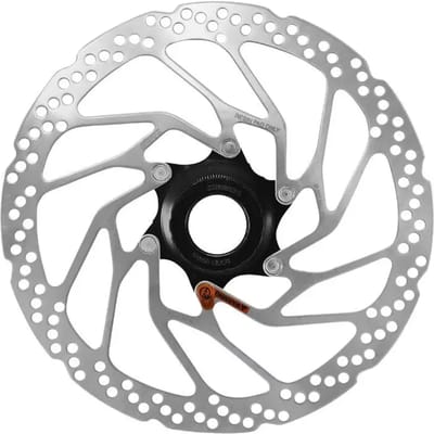 Shimano Remschijf Rt-em300 203 Mm Rvs Center-lock Zilver